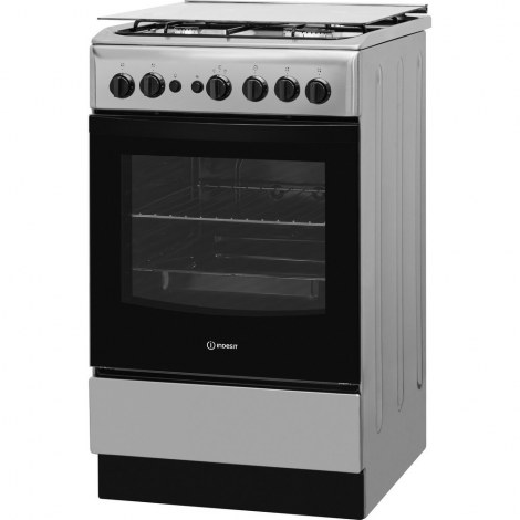 INDESIT | Cooker | IS5G1PMX/E | Hob type Gas | Oven type Gas | Stainless steel | Width 50 cm | Grilling | Depth 60 cm | 59 L - 3